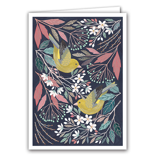 Greenfinches by Claire Tuxworth