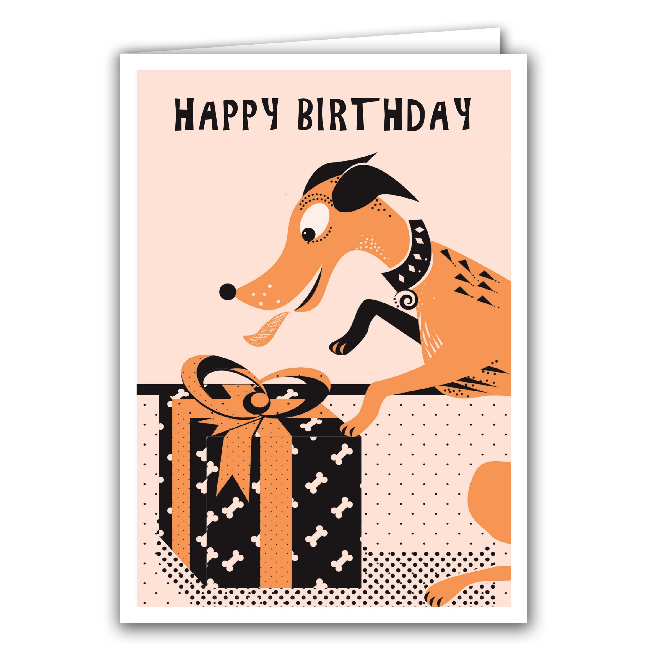 Happy Birthday Present by Anne Cakebread