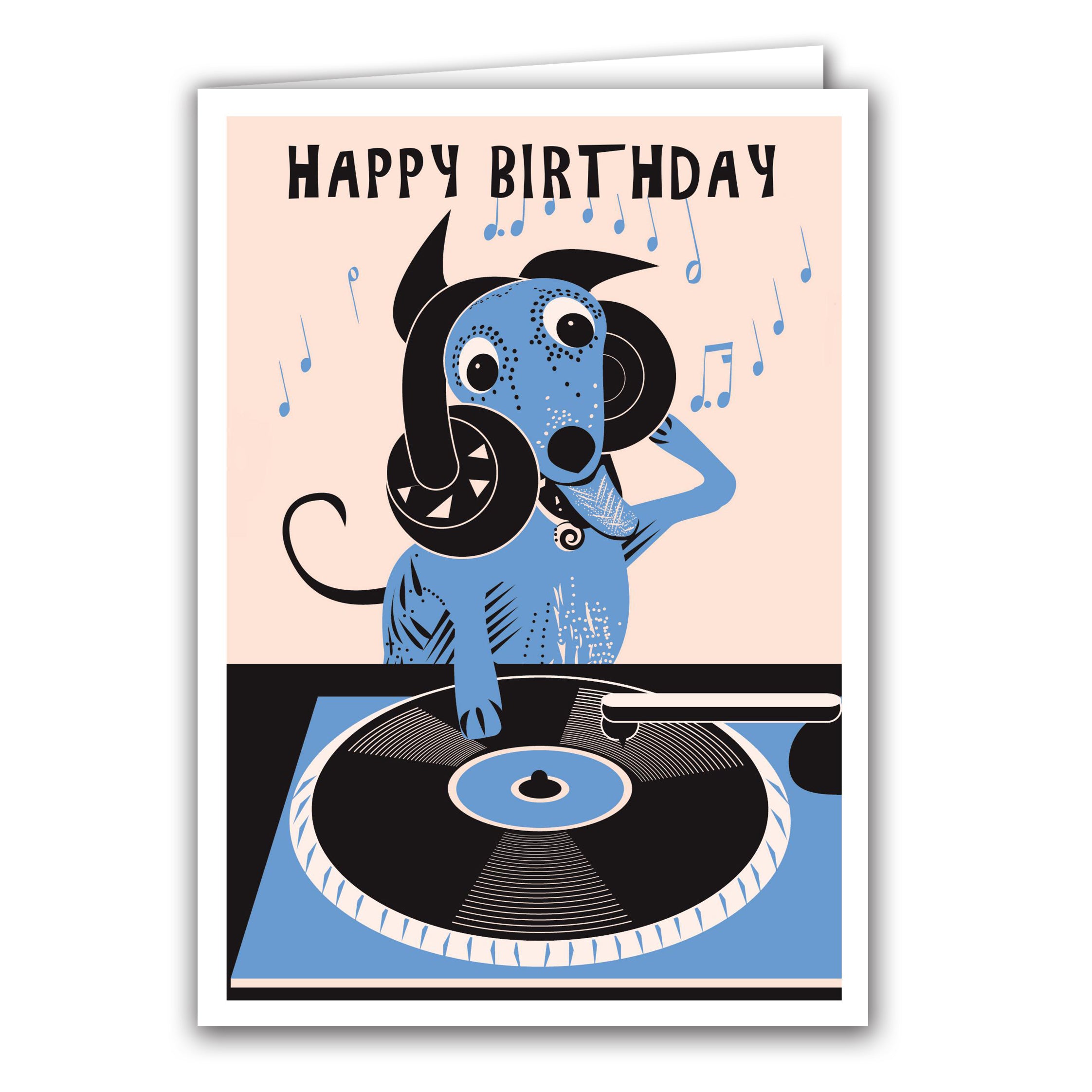 Happy Birthday DJ by Anne Cakebread