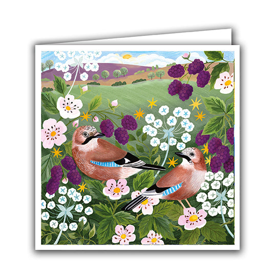Pair of Jays by Bex Parkin