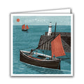 Lugger Leaving Harbour by Matt Johnson