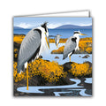 Herons in the Hebrides by Rachel Hudson