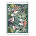 Long-Tailed Tits by Claire Tuxworth