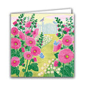 Hollyhocks by Liane Payne