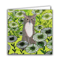 Sitting Cat by Kay Widdowson