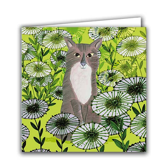 Sitting Cat by Kay Widdowson