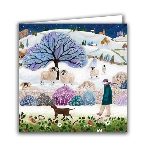 Across Snowy Fields by Bex Parkin