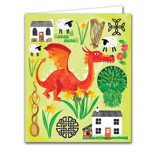 Y Ddraig Goch by Tracey English