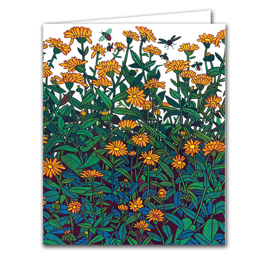 Calendula by Elina Adrshina