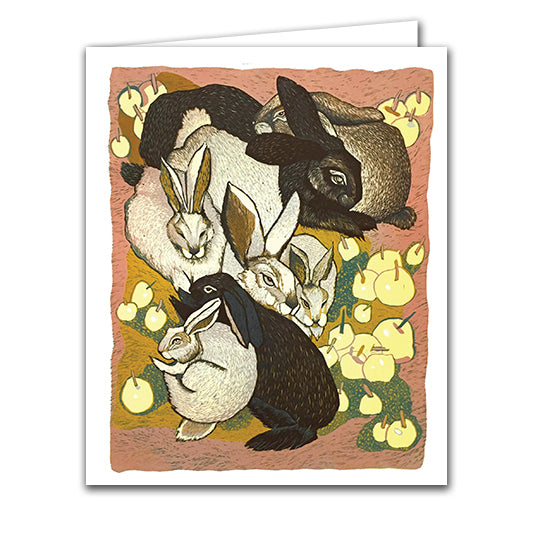 Rabbits by Elina Adrshina