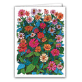 Zinnias by Elina Adrshina