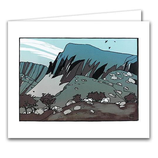 Ravens Tumble over Cadair Idris by Ian Phillips