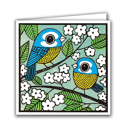 Blue Tits by Kat Lendacka