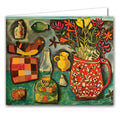 Still Life with Breton Patchwork by Susan Gathercole