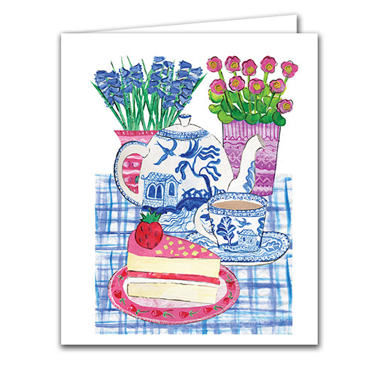 Willow Pattern Birthday by Tracey English